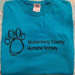 Teal Blue Humane Society Shirt